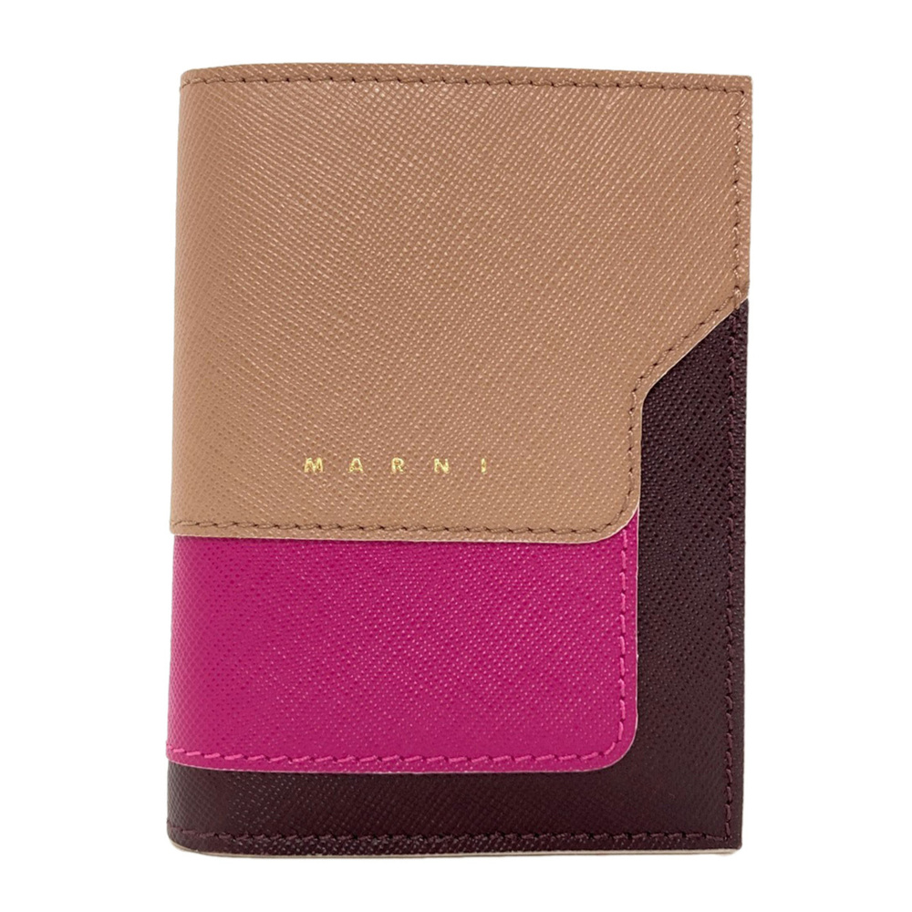 Marni Logo Bi-fold Wallet PVC Women's MARNI